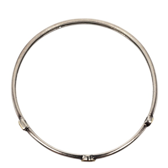 Alwand Vahan Sterling Silver & 14k Bezel Set Gemstone Bracelet #20671 - Picture 2 of 8